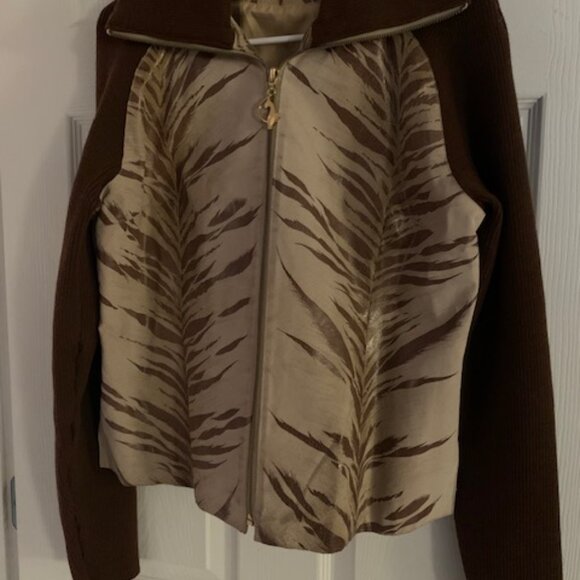 Women's Animal print Sweater/Cardigan - Picture 4 of 4